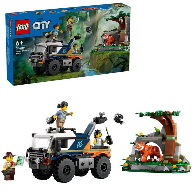 LEGO CITY CAMIONUL OFF-ROAD AL UNUI EXPLORATOR AL JUNGLEI 60426 VIVLEGO60426