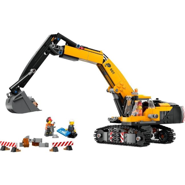 LEGO CITY EXCAVATOR GALBEN DE CONSTRUCTII 60420 VIVLEGO60420