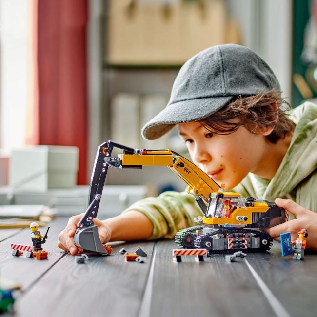 LEGO CITY EXCAVATOR GALBEN DE CONSTRUCTII 60420 VIVLEGO60420