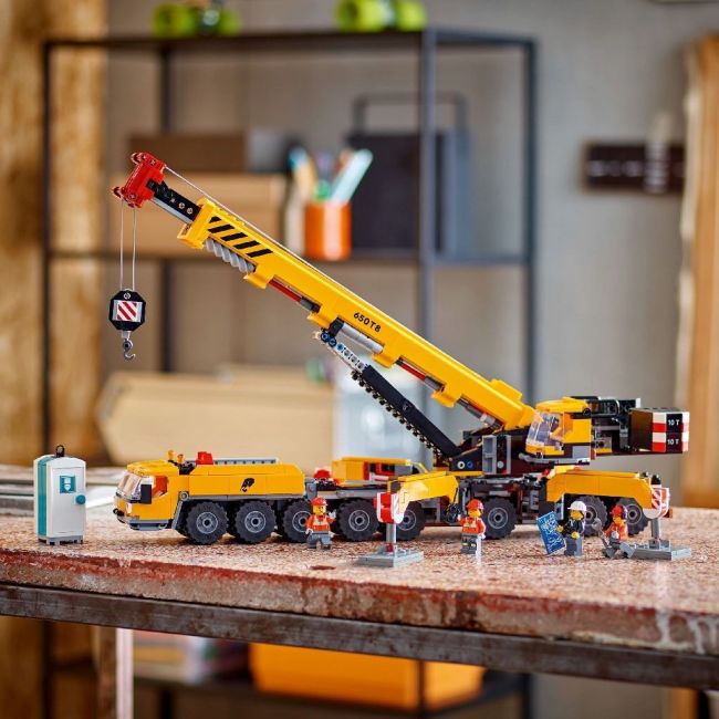 LEGO CITY MACARA MOBILA GALBENA DE CONSTRUCTII 60409 VIVLEGO60409