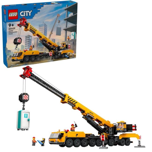 LEGO CITY MACARA MOBILA GALBENA DE CONSTRUCTII 60409 VIVLEGO60409