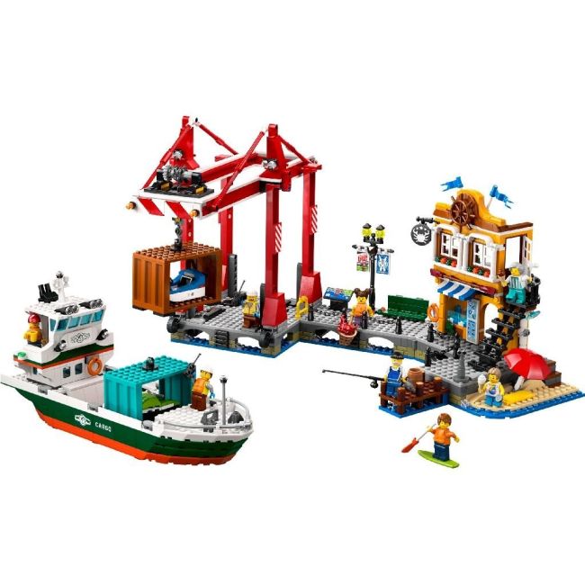LEGO CITY PORT SI NAVA DE TRANSPORT MARFA 60422 VIVLEGO60422