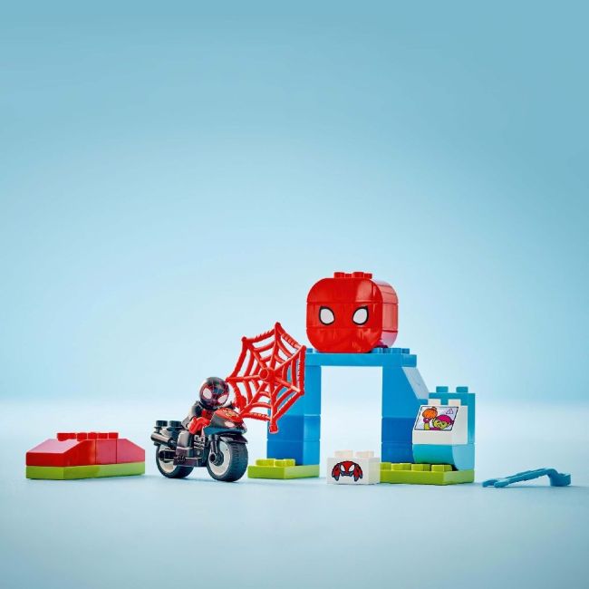 LEGO DUPLO AVENTURA PE MOTOCICLETA A LUI SPIN 10424 VIVLEGO10424
