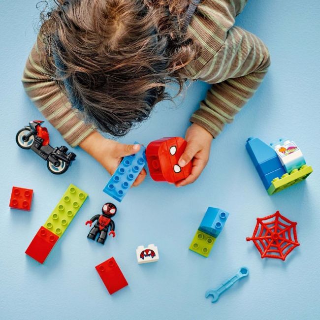 LEGO DUPLO AVENTURA PE MOTOCICLETA A LUI SPIN 10424 VIVLEGO10424