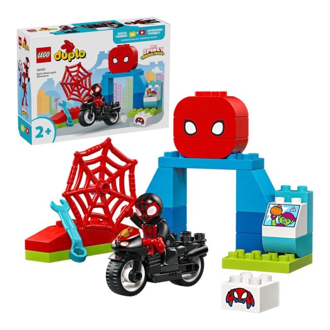 LEGO DUPLO AVENTURA PE MOTOCICLETA A LUI SPIN 10424 VIVLEGO10424