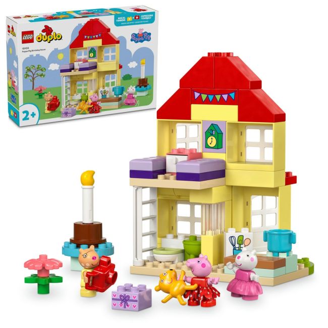 LEGO DUPLO CASA ANIVERSARA A PURCELUSEI PEPPA 10433 VIVLEGO10433
