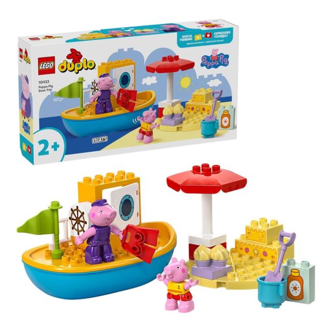 LEGO DUPLO EXCURSIA CU BARCA A PURCELUSEI PEPPA 10432 VIVLEGO10432