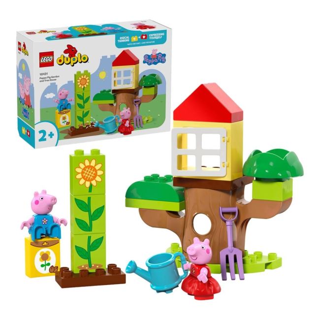 LEGO DUPLO GRADINA SI CASA DIN COPAC A PURCELUSEI PEPPA 10431 VIVLEGO10431