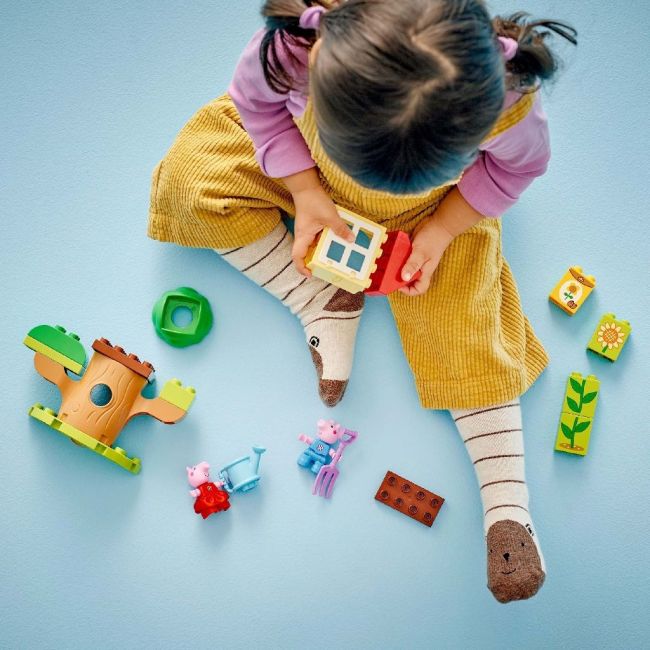 LEGO DUPLO GRADINA SI CASA DIN COPAC A PURCELUSEI PEPPA 10431 VIVLEGO10431