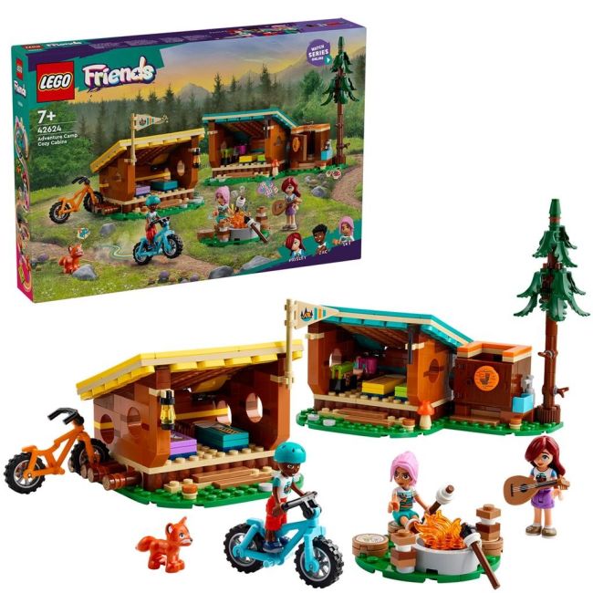 LEGO FRIENDS CABANE CONFORTABILE IN TABARA DE AVENTURI 42624 VIVLEGO42624