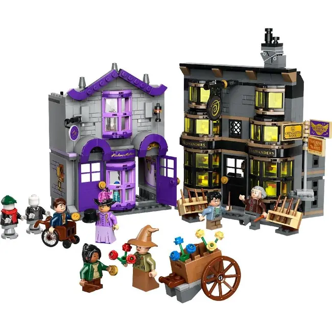 LEGO HARRY POTTER TM OLLIVANDER SI MAGAZINUL DE HAINE AL LUI MADAM MALKIN 76439 VIVLEGO76439