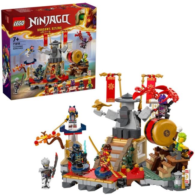 LEGO NINJAGO ARENA DE LUPTA DE LA TURNEU 71818 VIVLEGO71818