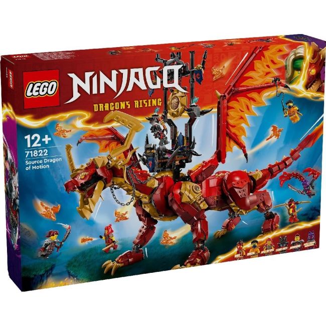 LEGO NINJAGO DRAGONUL-SURSA AL MISCARII 71822 VIVLEGO71822