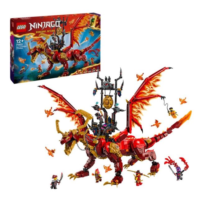 LEGO NINJAGO DRAGONUL-SURSA AL MISCARII 71822 VIVLEGO71822