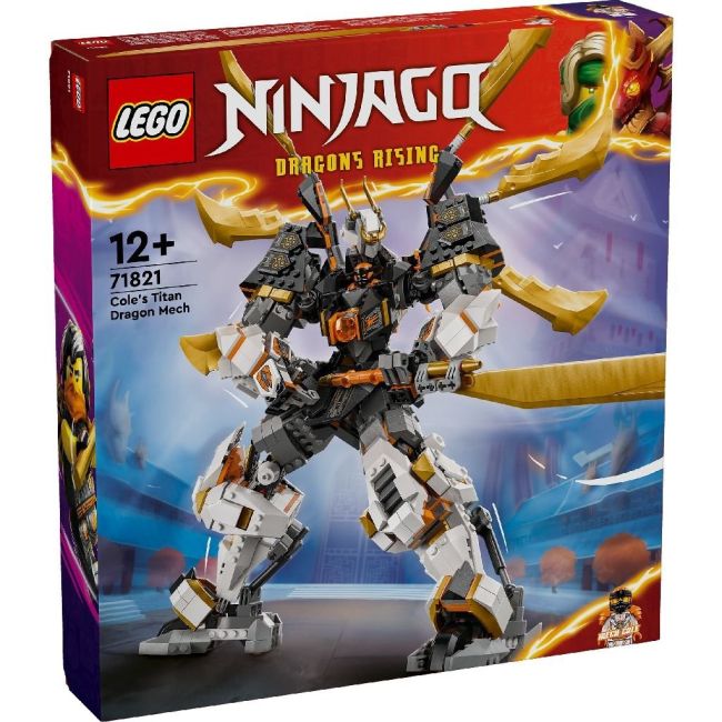 LEGO NINJAGO ROBOTUL-DRAGON DE TITAN AL LUI COLE 71821 VIVLEGO71821