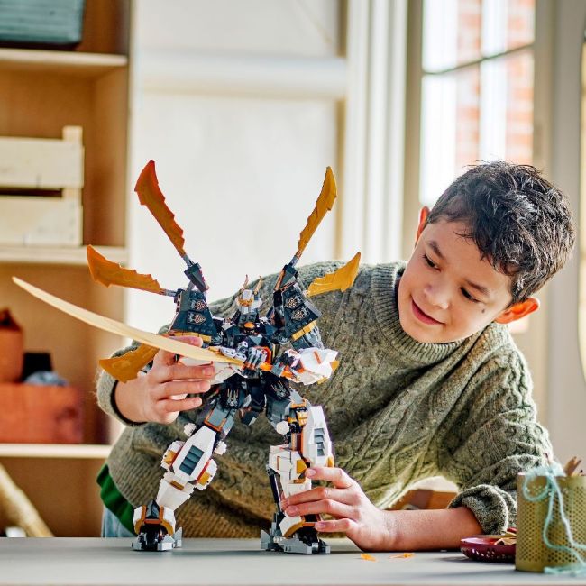 LEGO NINJAGO ROBOTUL-DRAGON DE TITAN AL LUI COLE 71821 VIVLEGO71821