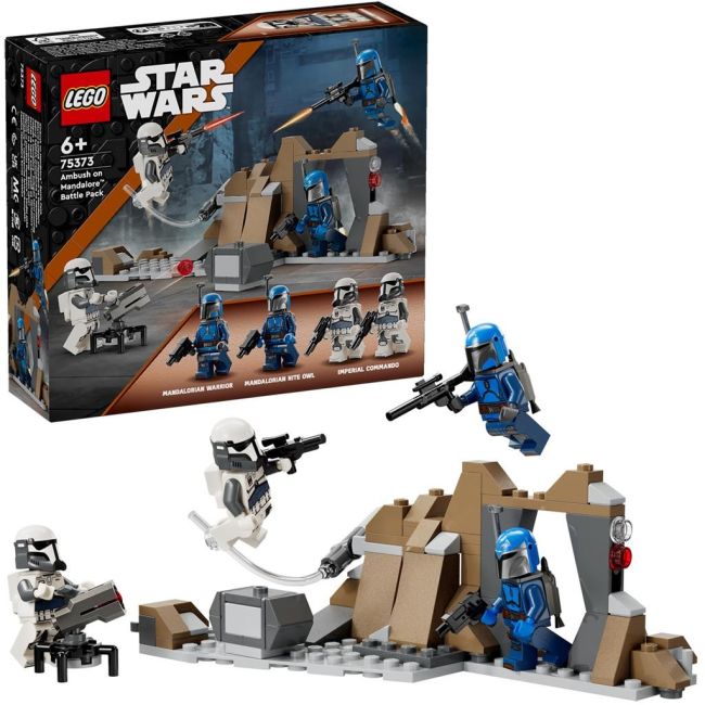 LEGO STAR WARS TM PACHET DE LUPTA AMBUSCADA PE MANDALORE 75373 VIVLEGO75373