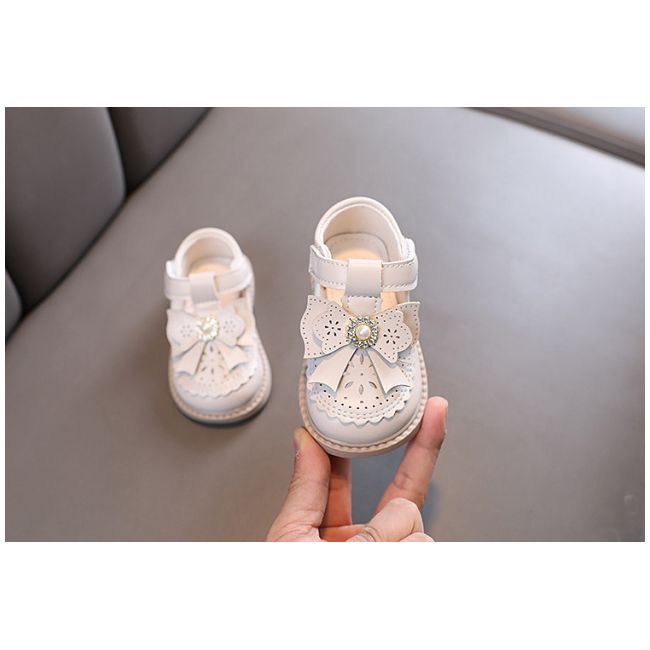 Pantofiori ivoire cu fundita ajurata AM7688-1-p24