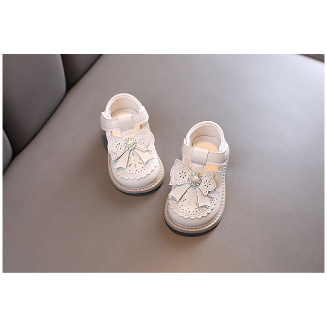 Pantofiori ivoire cu fundita ajurata AM7688-1-p24