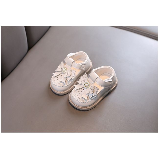 Pantofiori ivoire cu fundita ajurata AM7688-1-p24