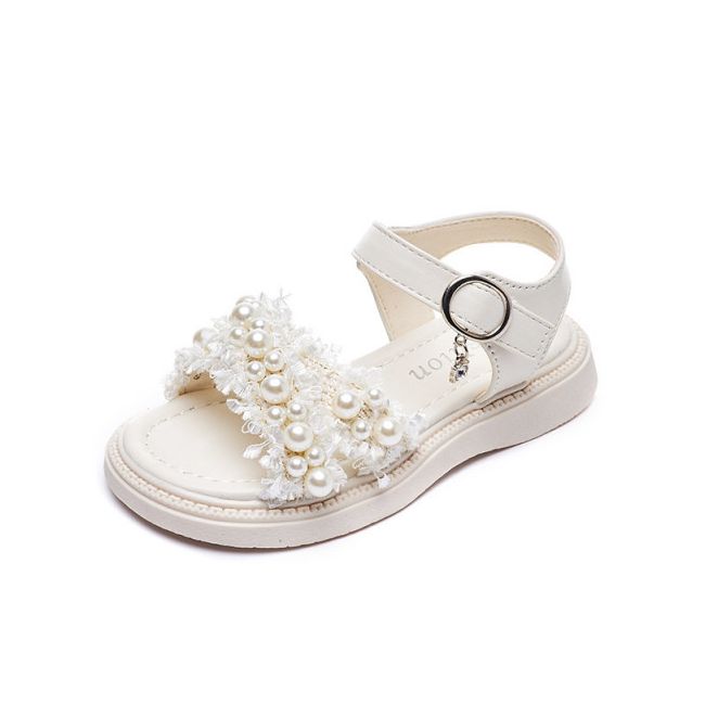 Sandale ivoire cu perlute - Anabella LIZY5508-2-de10