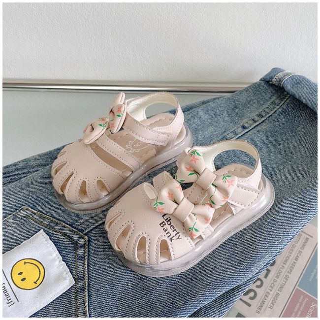 Sandale ivoire pentru fetite - Liberty Baby AM21-317-2-c
