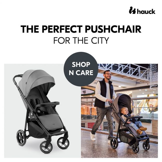 Carucior sport usor pliabil si compact, Hauck, Shop N Care, Grey EKDhk14917