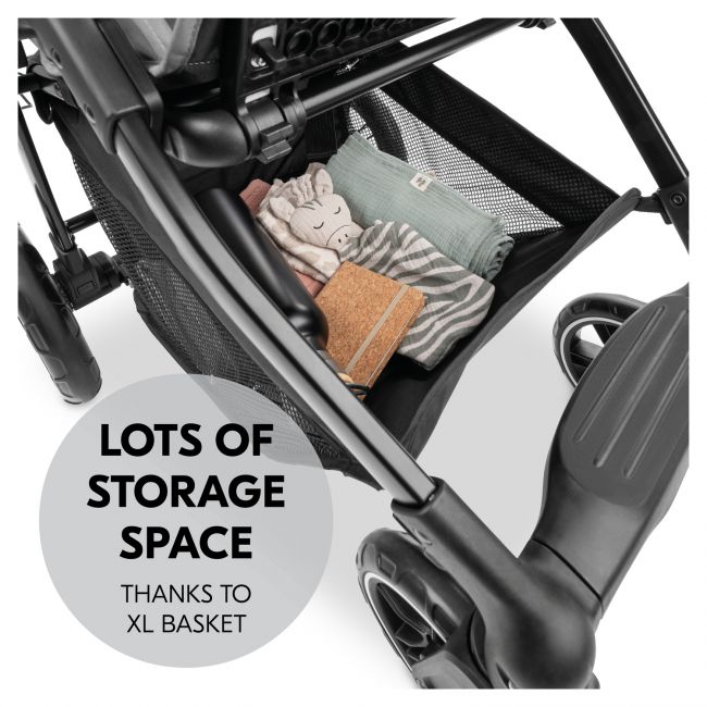 Carucior sport usor pliabil si compact, Hauck, Shop N Care, Grey EKDhk14917
