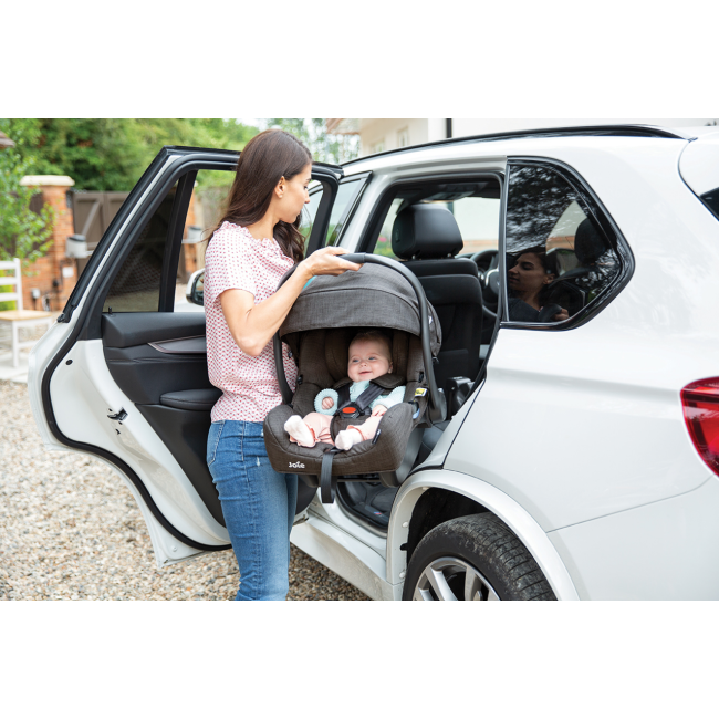 Joie - scoica auto i-size i-gemm pebble, 40- 85 cm, testata adac si certificata r129 bbbc1404capeb000