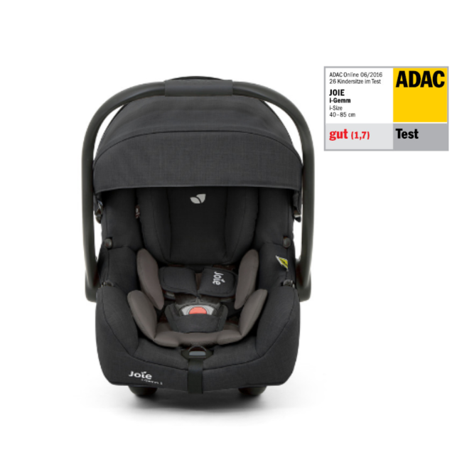 Joie - scoica auto i-size i-gemm shale, 40-85 cm, testata adac si certificata r129 bbbc1404casha000