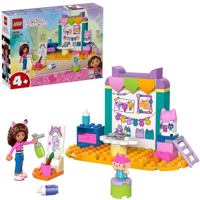 LEGO GABBYS DOLLHOUSE CREATII MESTESUGITE CU BEBE CUTIUTA 10795 VIVLEGO10795