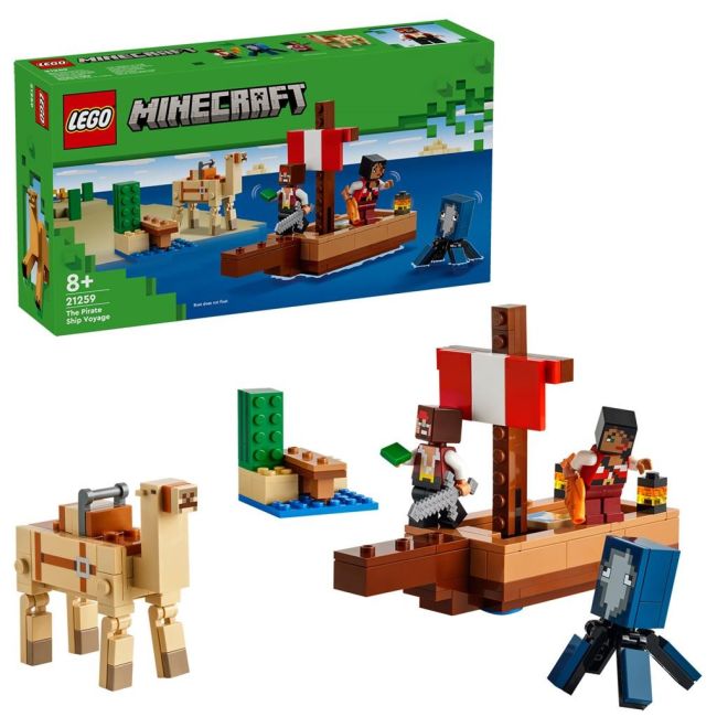 LEGO MINECRAFT CALATORIE PE CORABIA DE PIRATI 21259 VIVLEGO21259