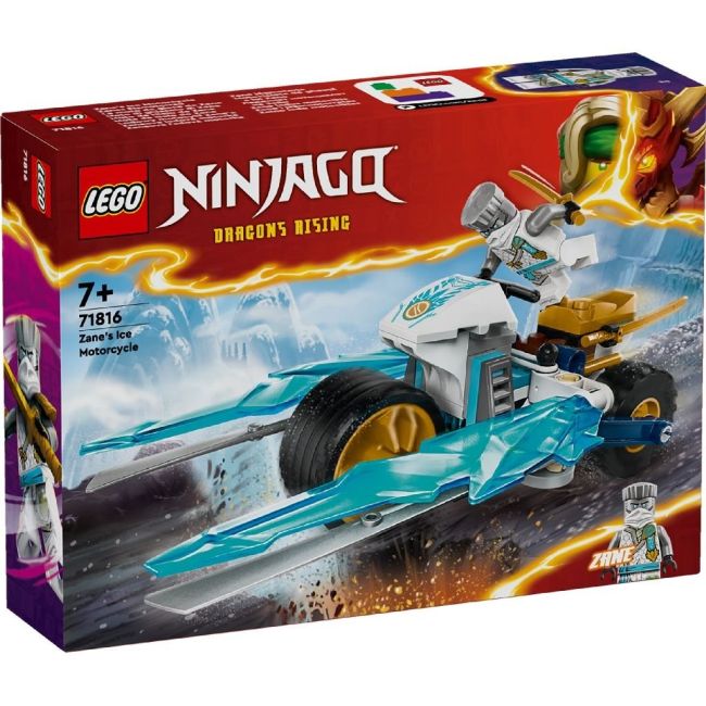 LEGO NINJAGO MOTOCICLETA DE GHEATA A LUI ZANE 71816 VIVLEGO71816
