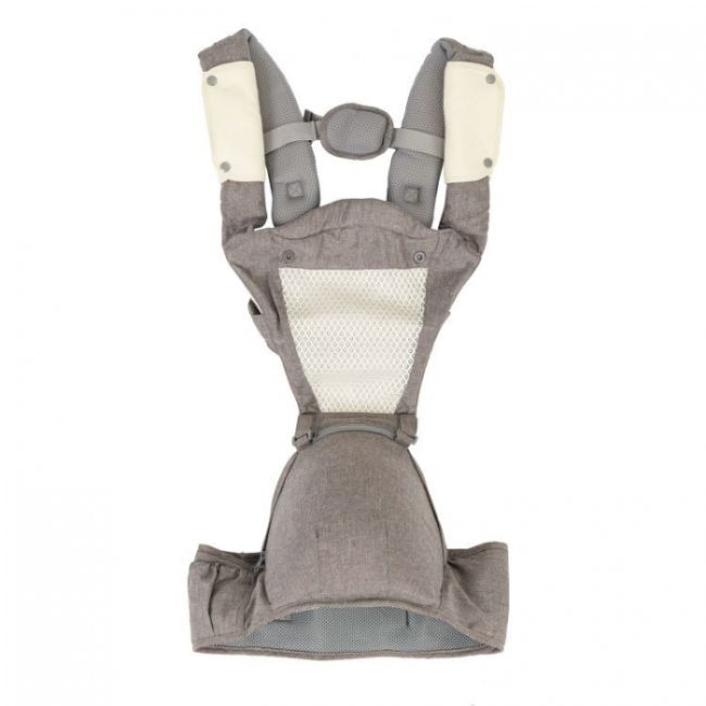 Marsupiu multifunctional pentru copii, 0-35 luni, ecotoys j-bc1601 - gri edeedij-bc1601grey
