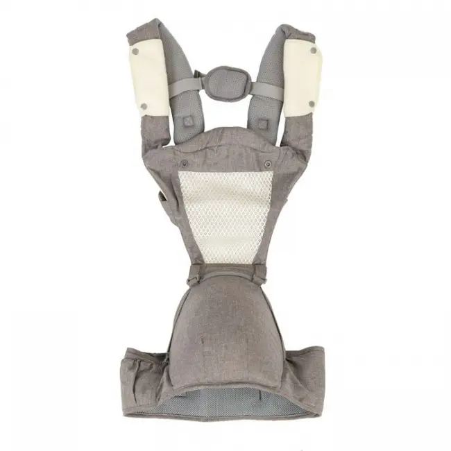 Marsupiu multifunctional pentru copii, 0-35 luni, ecotoys j-bc1601 - gri edeedij-bc1601grey