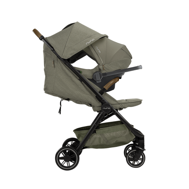 Nuna - carucior ultracompact cu pliere automata trvl pine bbbst15713pnegl