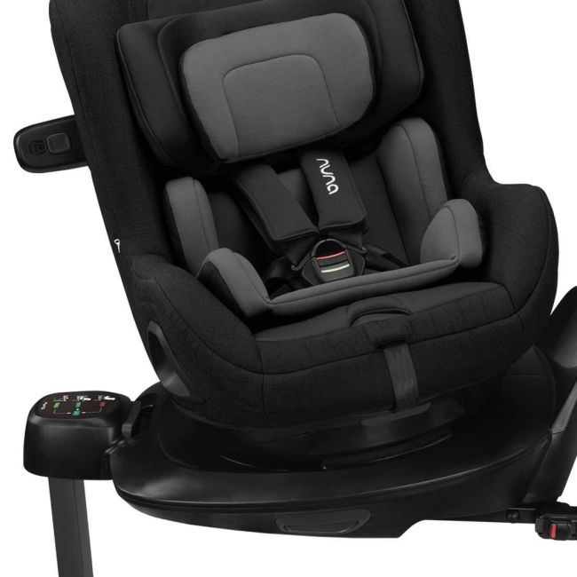 Nuna - scaun auto rotativ i-size todl next caviar, 40-105 cm, testat adac bbbcs14910cvrgl