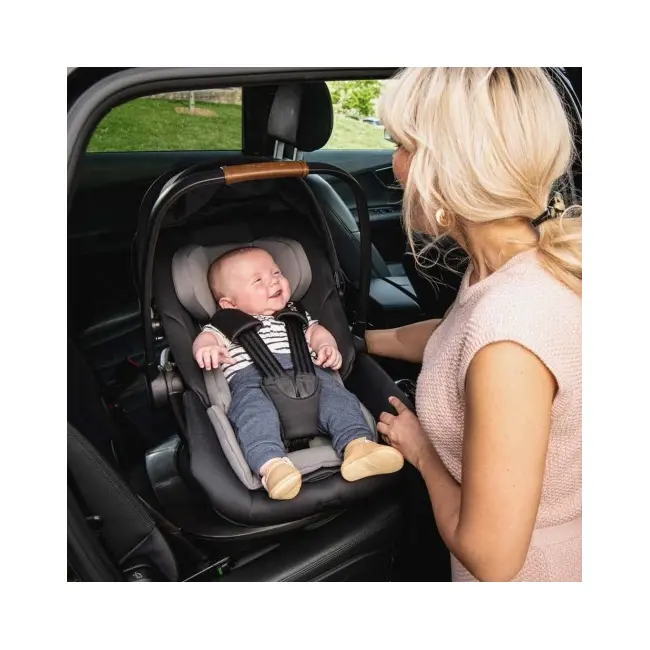 Nuna - scoica auto i-size arra next hazelwood, 40-85 cm, testata adac bbbcs11306hazgl