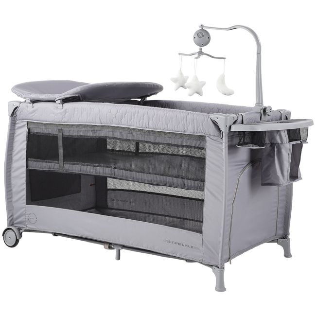 Patut pliabil chipolino bella ash grey hubkosib0242as