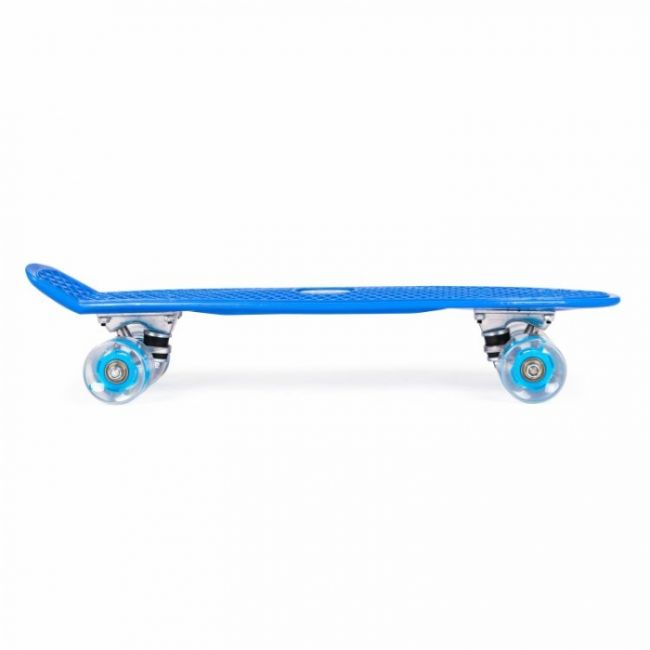 Penny board pentru copii cu lumini led - albastru edeedig-193