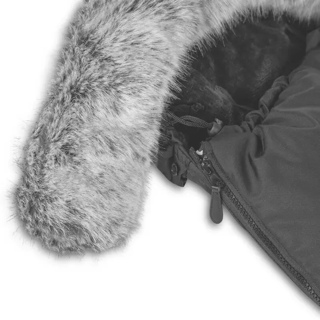 Sac de iarna, Lionelo, Frode, Pentru carucior, 90x45 cm, Impermeabil, Universal, Negru BYNLO-FRODE_BLACK_CARBON