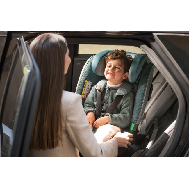 Scaun auto Chicco Bi-Seat i-Size Air cu baza Isofix, BlackAir (negru), 40-150 cm (de la nastere pana la 12 ani) CHC87050-8_BLACK AIR