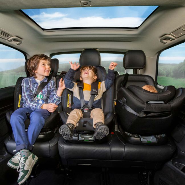 Scaun auto rotativ Chicco Unico EVO i-Size, Black (Negru), de la nastere pana la 12 ani (40-150 cm) CHC87030-8_BLACK