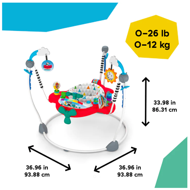 Baby einstein - centru de activitati airplaine jumper  bbb11710