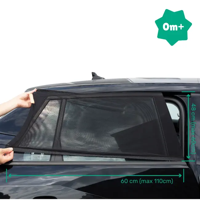 Badabulle - set 2 parasolare pentru geam cu functie 2 in 1 bbbb070001