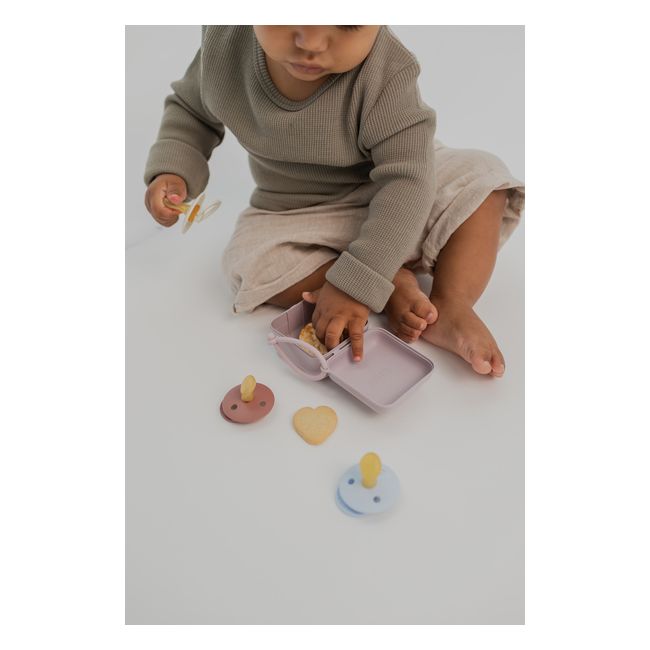 Bibs - cutie multifunctionala pentru depozitare suzete, blush bbb4200244