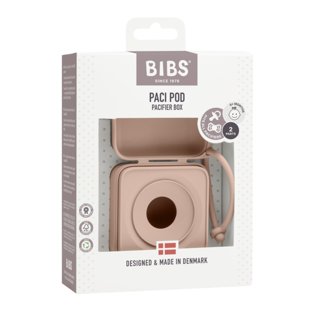 Bibs - cutie multifunctionala pentru depozitare suzete, blush bbb4200244