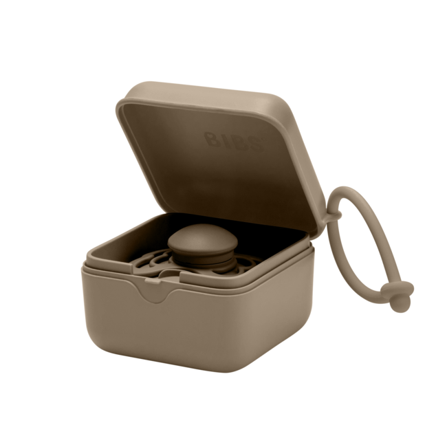 Bibs - cutie multifunctionala pentru depozitare suzete, dark oak bbb4200243