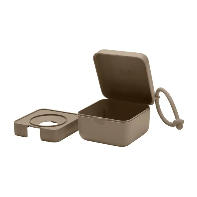 Bibs - cutie multifunctionala pentru depozitare suzete, dark oak bbb4200243