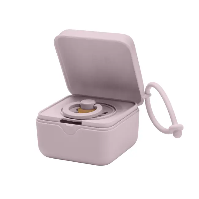 Bibs - cutie multifunctionala pentru depozitare suzete, dusky lilac bbb4200267